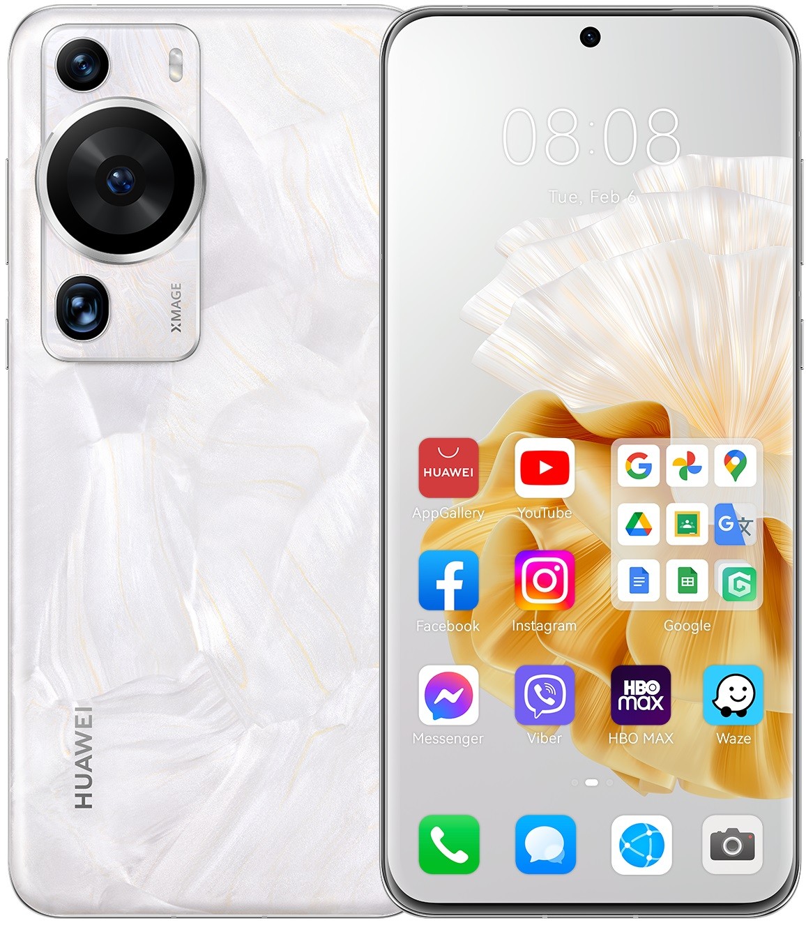 Смартфон Huawei - P60 Pro, 6.67'', 8GB/256GB, Rococo Pearl | Ozone.bg