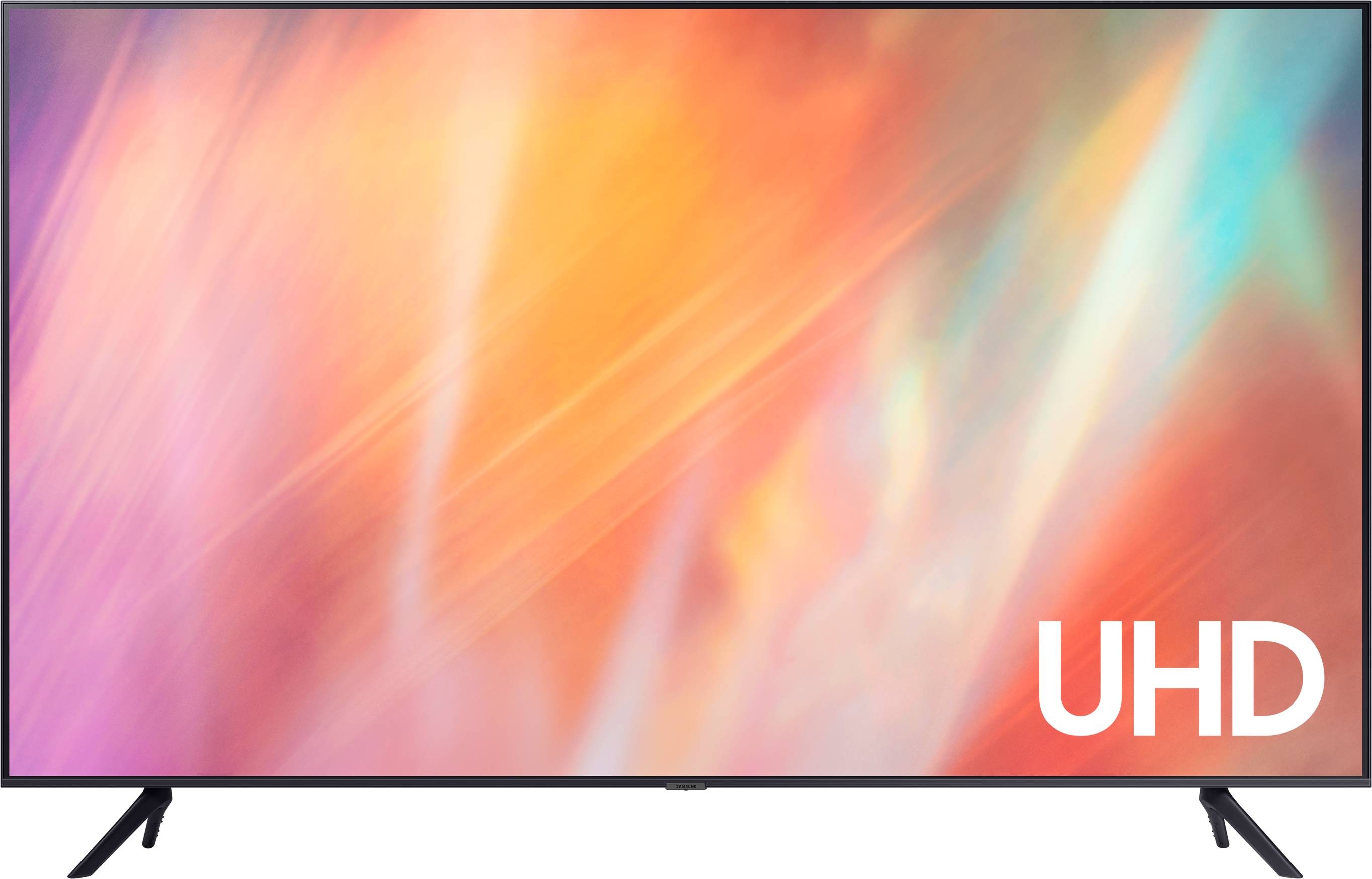 Смарт телевизор Samsung - 55AU7092, 55'', LED, 4K, тъмносив ТОП цена ...