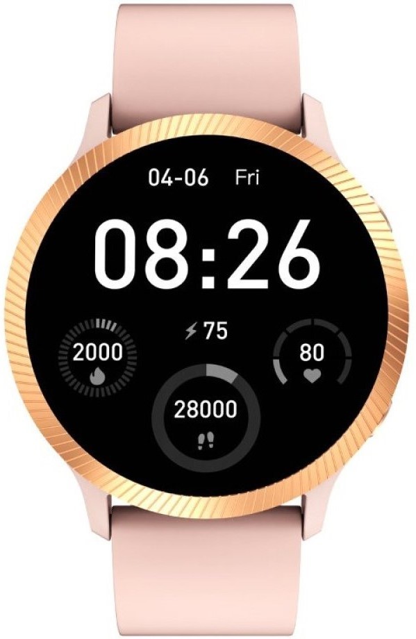 Смарт часовник Blackview - R8, 41mm, 1.09'', златист/розов | Ozone.bg