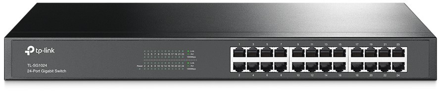 Суич TP-Link - TL-SG1024, 24 порта, черен | Ozone.bg