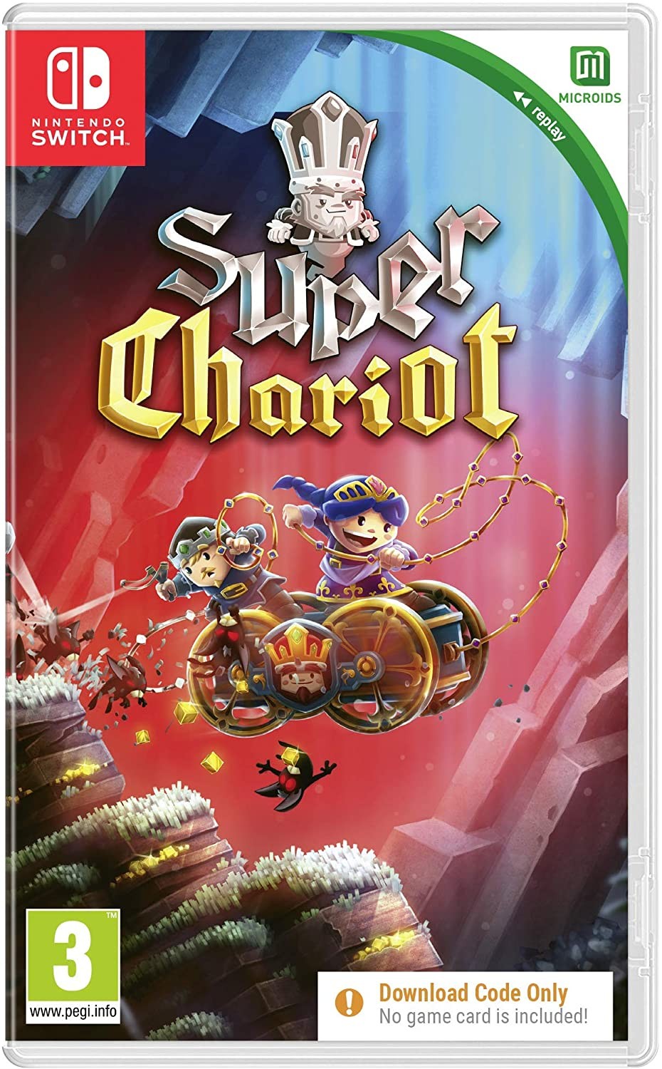 Super Chariot Replay - Код в кутия (Nintendo Switch) | Ozone.bg