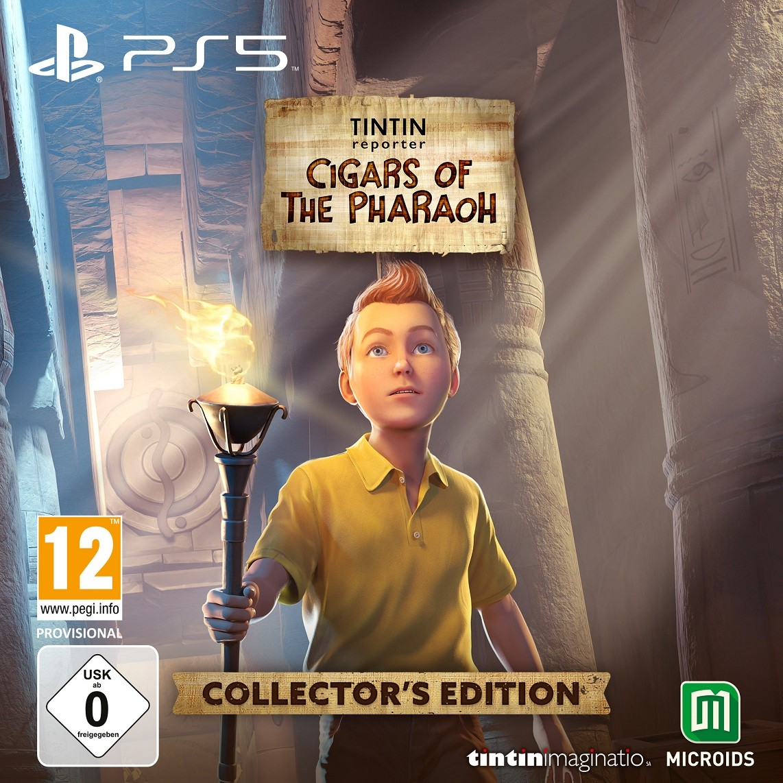 Tintin Reporter: Cigars of The Pharaoh - Collector's Edition (PS5 ...