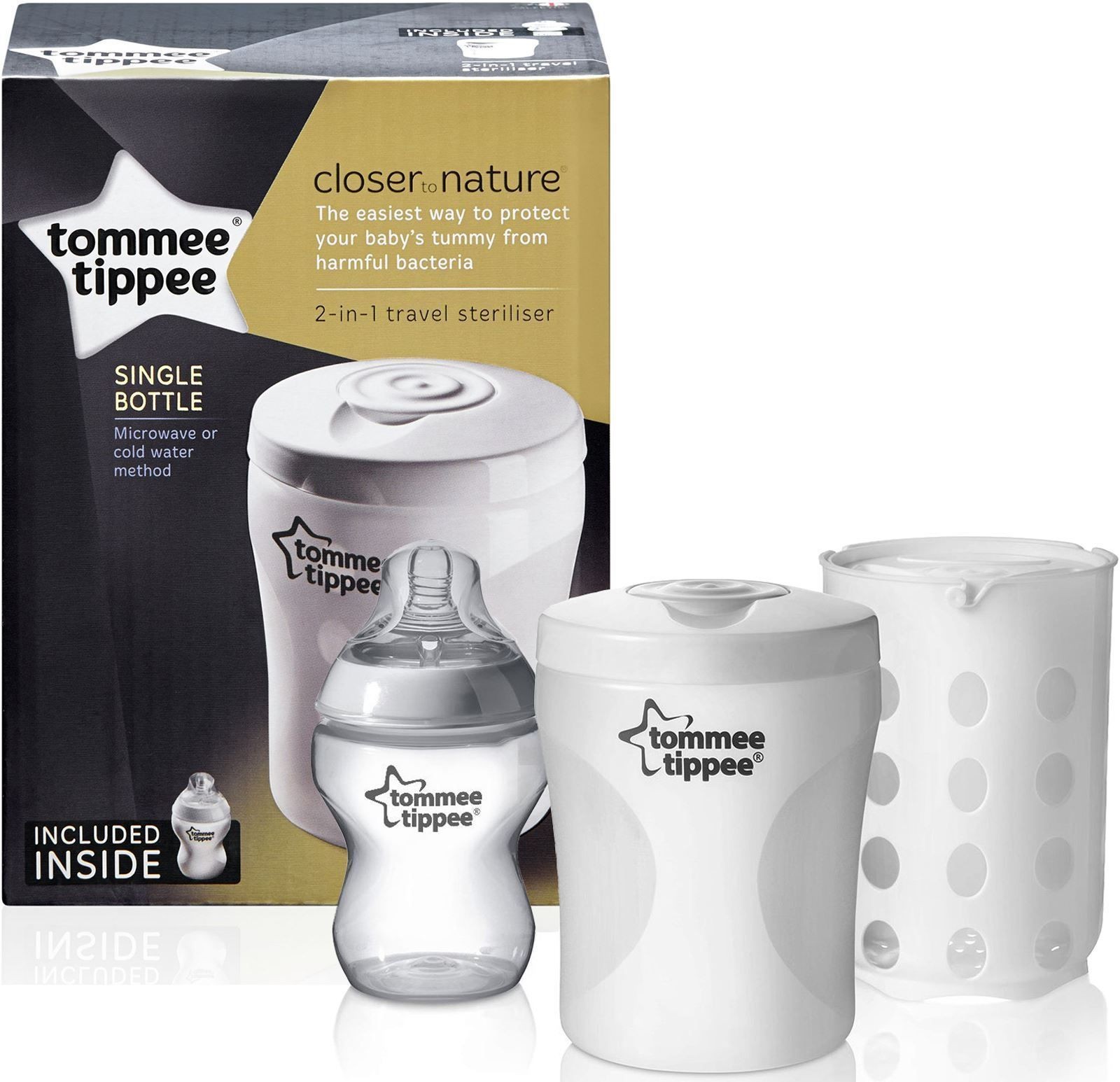 Стерилизатор Tommee Tippee - Closer to Nature, за едно шише | Добра ...