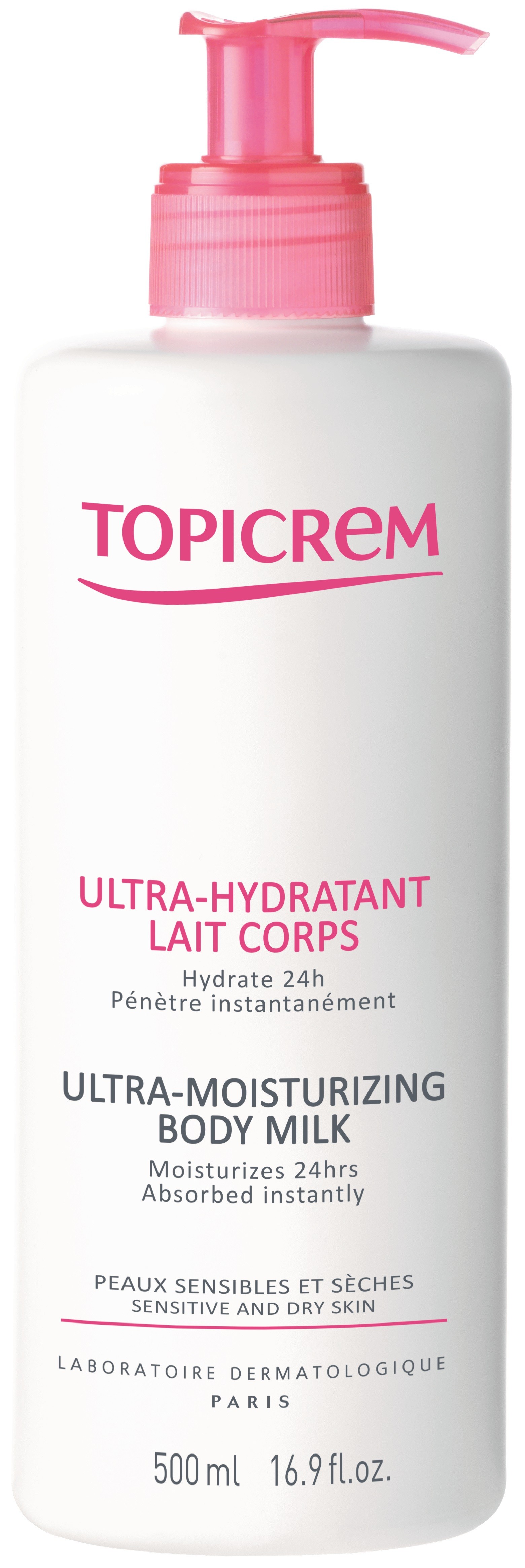 Topicrem Ultra-Moisturizing Хидратираща емулсия за тяло, 500 ml | Ozone.bg