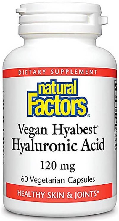 Jarrow Formulas Hyaluronic Acid 120 mg - 120 Veggie Caps - 60 Servings
