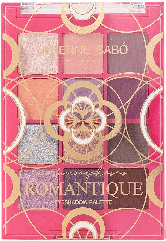 Vivienne Sabó Палитра сенки за очи Metamorphoses, 02 Romantique, 12 ...