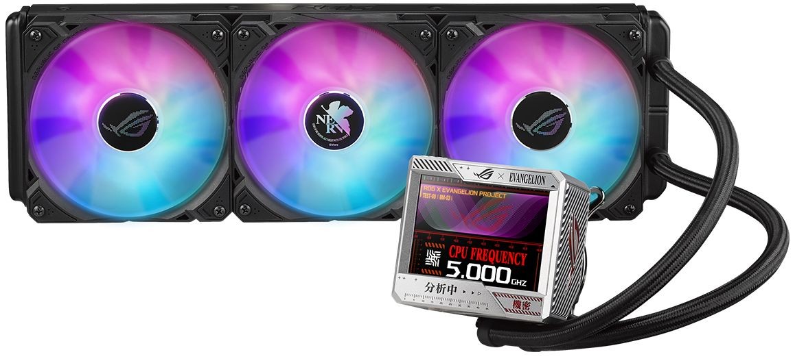 Воден охладител ASUS - ROG Ryujin II 360 aRGB, 3x120mm | Ozone.bg