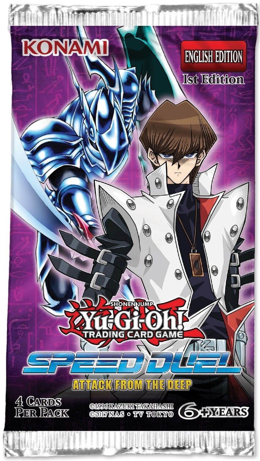 Yu Gi Oh Attack From The Deep Booster Pack Ozone Bg
