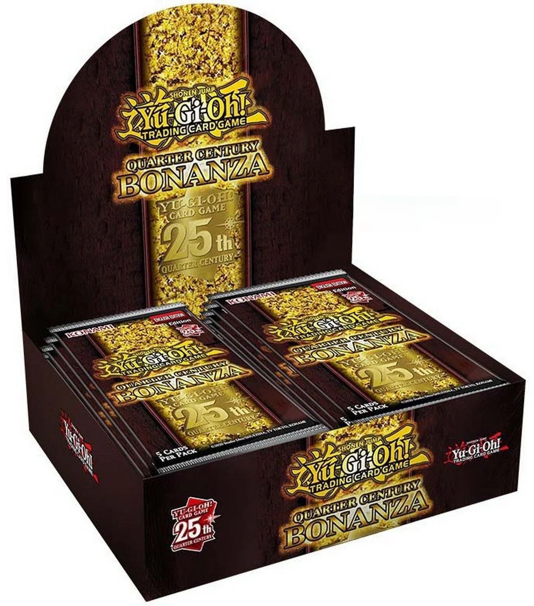 Yu-Gi-Oh! Quarter Century Bonanza Booster Display | Ozone.bg