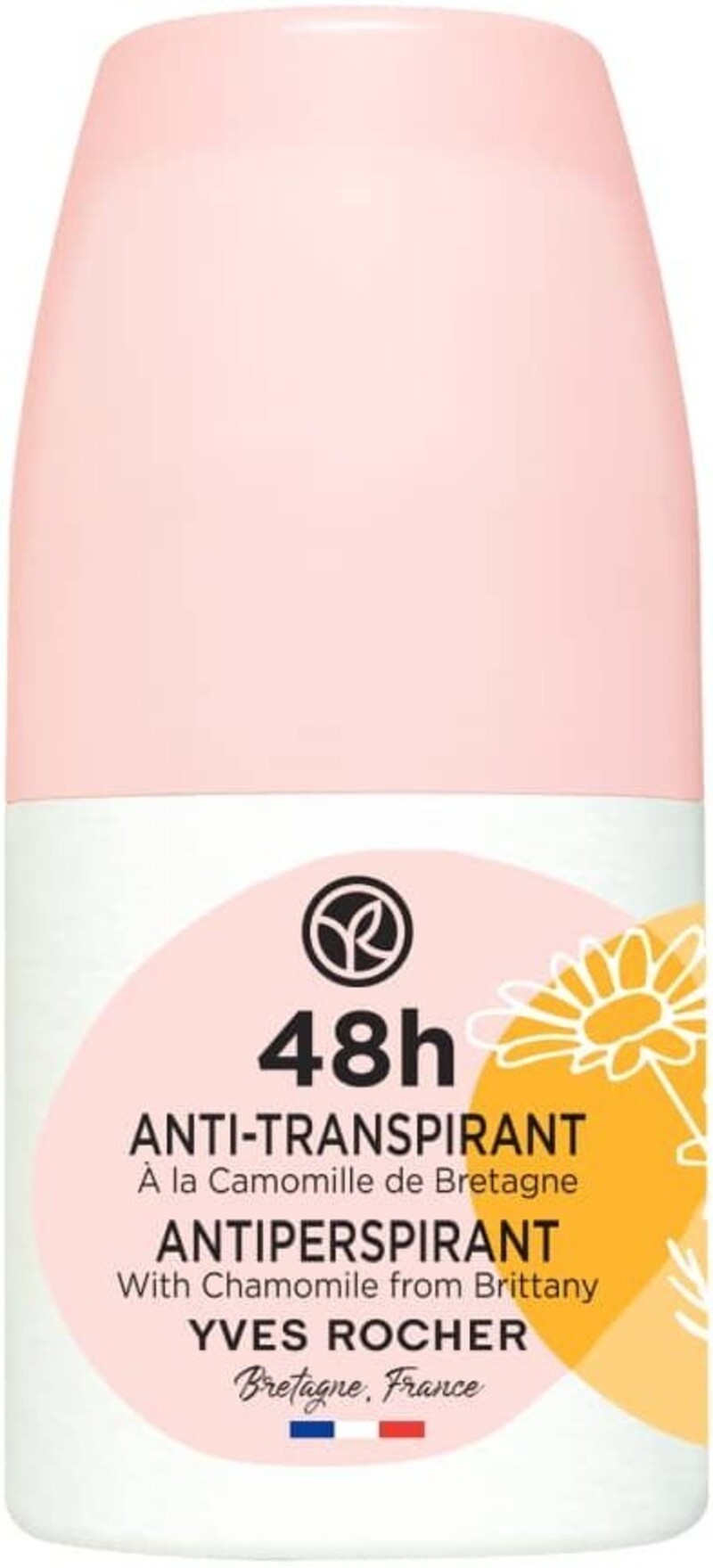 Yves Rocher Bain Nature Ролон антиперспирант 48H, лайка, 50 ml Ozone.bg