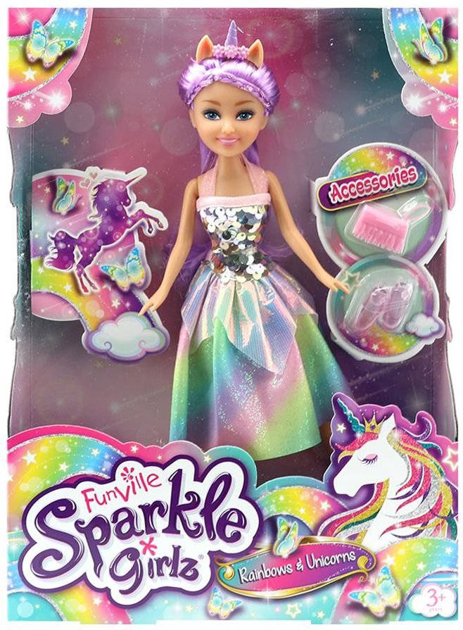 funville sparkle girlz unicorn