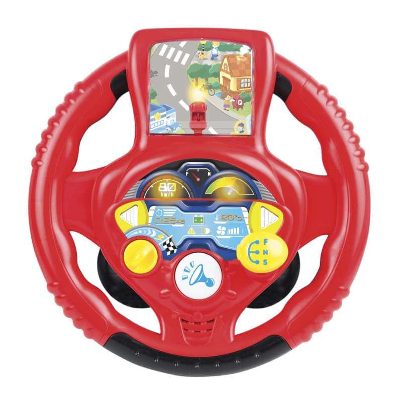 Детска музикална играчка WinFun - Волан Speedster Driver - 3