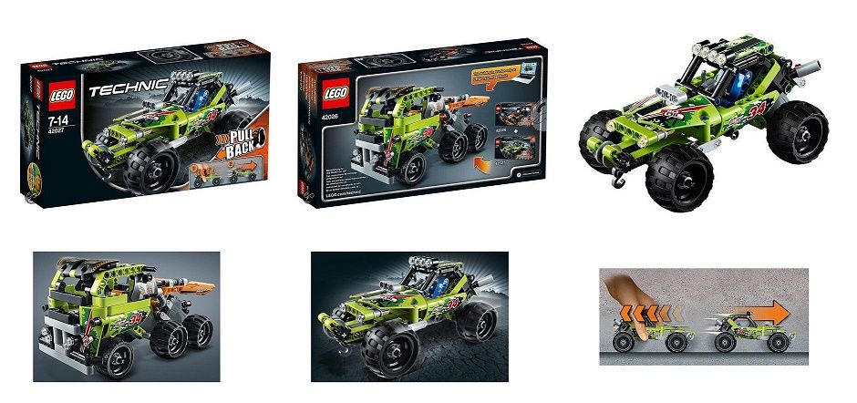 Конструктор Lego Technic - Пустинен джип (42027) | Отлична цена | Ozone.bg