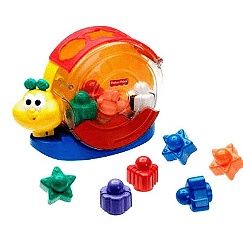 Музикална играчка Fisher Price - Охлюв, сортер | Отлична цена | Ozone.bg
