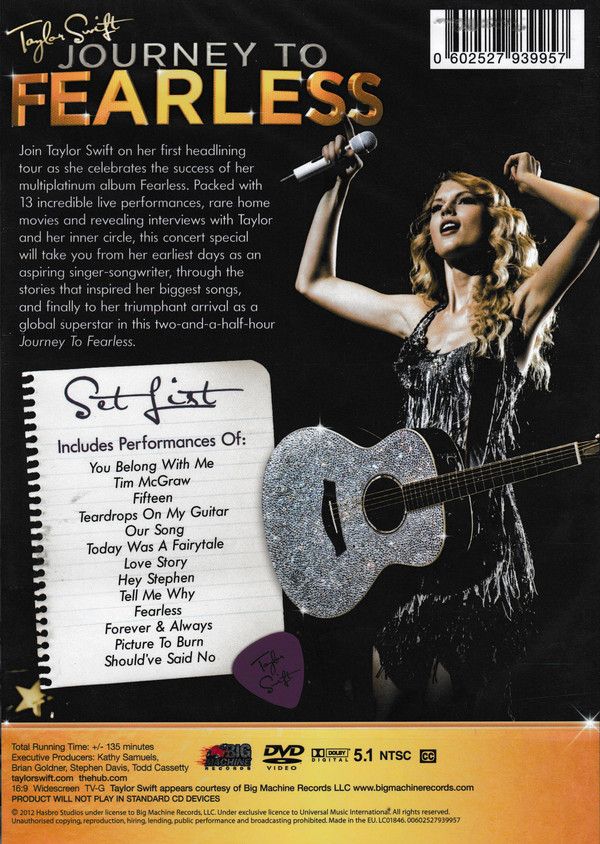 Taylor Swift Journey To Fearless (DVD) Отлична цена Ozone.bg