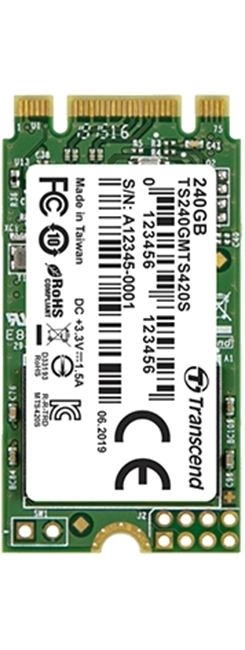 Transcend 120GB, M.2 2242 SSD 420S, SATA3, TLC | Ozone.bg