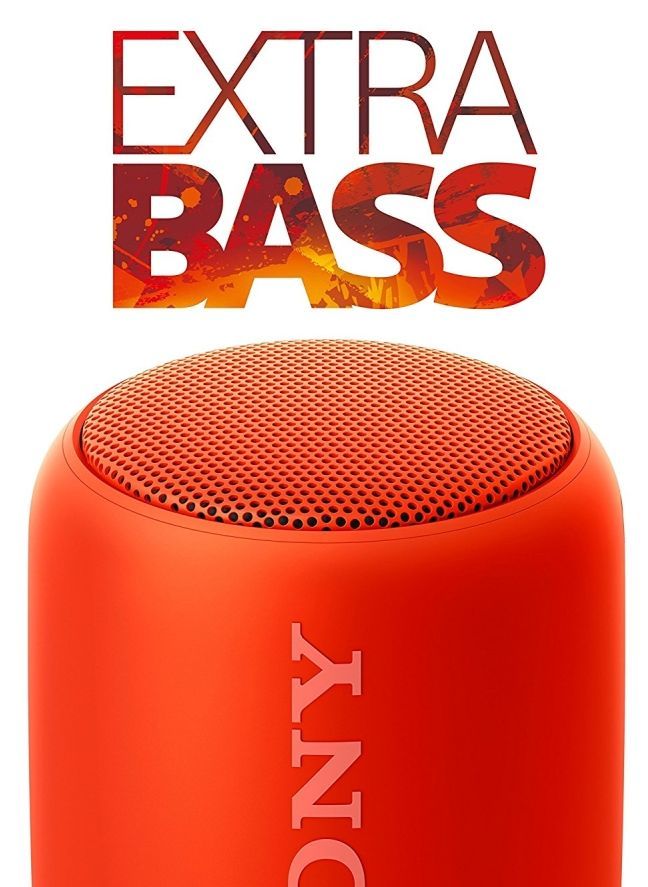 Мини колонка Sony SRS-XB10 - червена | Ozone.bg