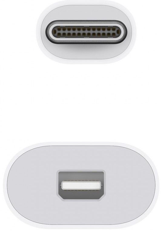 Адаптер Apple - Thunderbolt 3 USB-C/Thunderbolt 2, бял | Ozone.bg