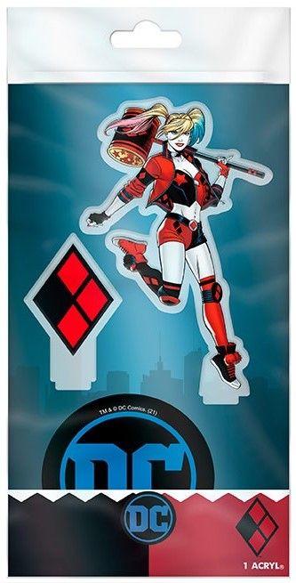 ABYstyle Portachiavi PVC Harley Quinn – Ufficiale DC Comics, 4-5 Cm - 2