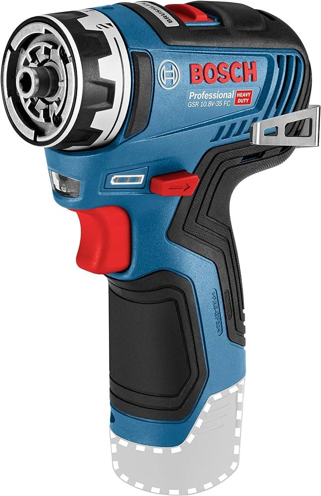 Акумулаторен винтоверт Bosch - Professional GSR 12V-35 FC, Solo | Ozone.bg