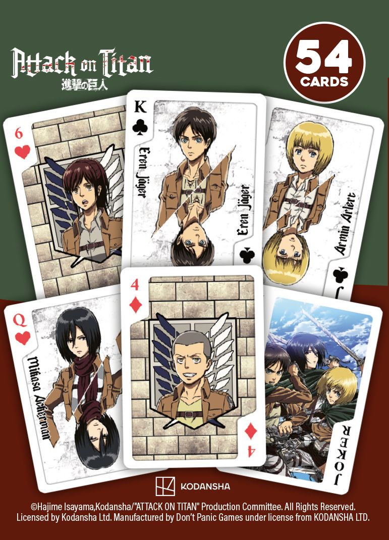 Attack on Titan - Playing cards | | Цена | Ozone.bg