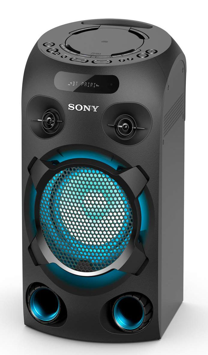 Аудио система Sony - V02, черна - 3