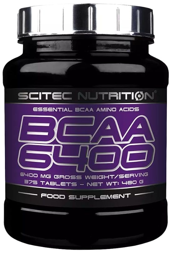 BCAA 6400, 375 таблетки, Scitec Nutrition | Ozone.bg