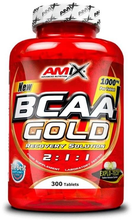 BCAA Gold, 300 таблетки, Amix | Ozone.bg