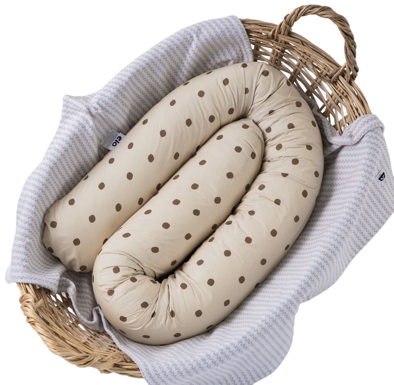 Бебешки обиколник ElO. - Junior, Biscuit, 200 x 12 cm | Добра цена ...