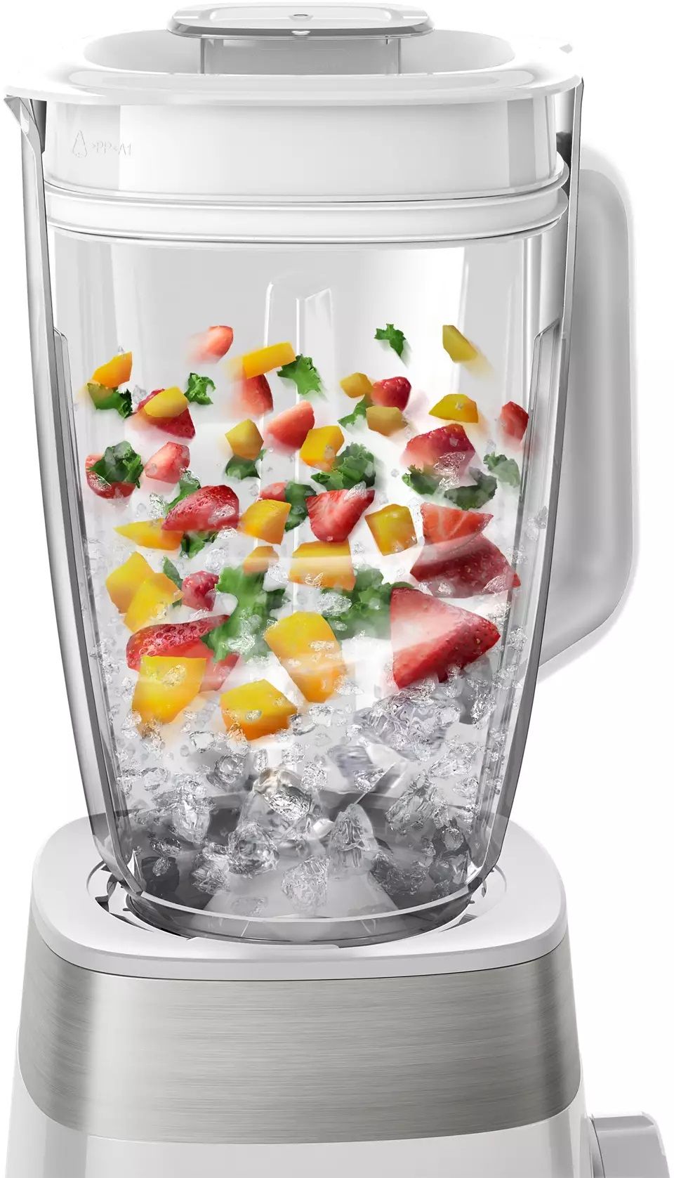 Блендер Philips - Series 5000 ProBlend Crush, HR2224/00, 800W, бял ...