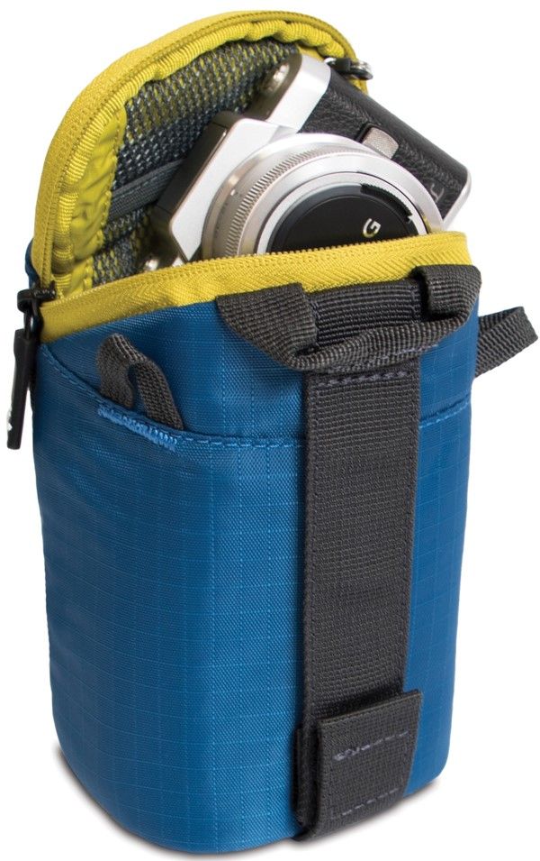 Чанта Crumpler - Drewbob Camera Pouch 200, Sailor blue/Lime | Ozone.bg