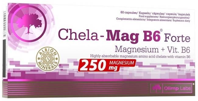 Chela-Mag B6 Forte, 60 капсули, Olimp | Ozone.bg
