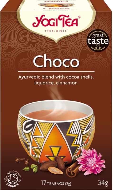 Choco Чай с шоколад, 17 пакетчета, Yogi Tea | Ozone.bg