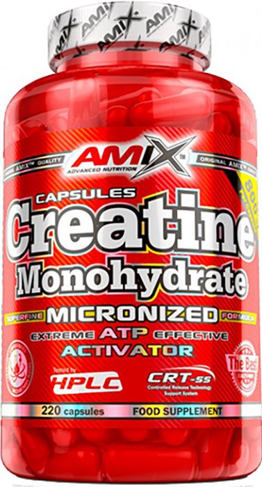 Creatine Monohydrate 800 Mg 220 капсули Amix Ozonebg 7368