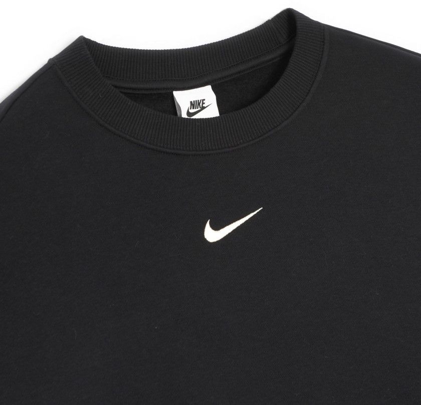 Дамска блуза Nike - Sportswear Phoenix Fleece, черна | Ozone.bg