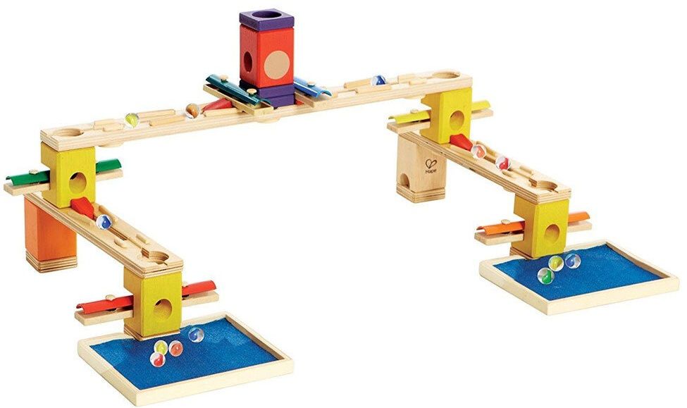 Дървена игра Hape - Музикална писта с топчета, Квадрила | Отлична цена ...
