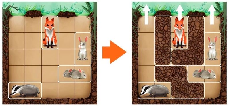 Детска игра Smart Games - Down the Rabbit hole | Отлична цена | Ozone.bg