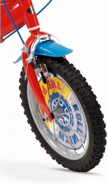 Vélo Enfant 16 Pouces Paw Patrol – Rouge Avec Roues D'Entraînement, Selle Réglable Et Accessoires, Parfait Pour Les Petits Aventuriers !