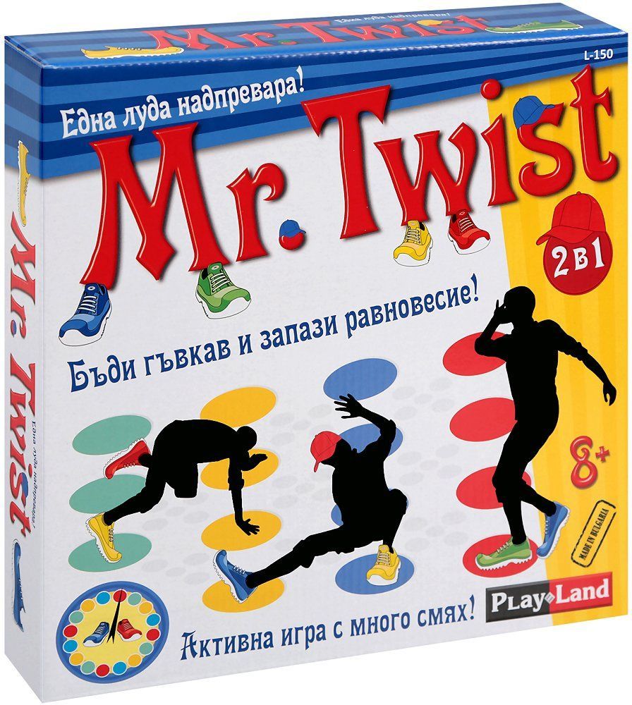 Настолна игра PlayLand Мистър Туистър