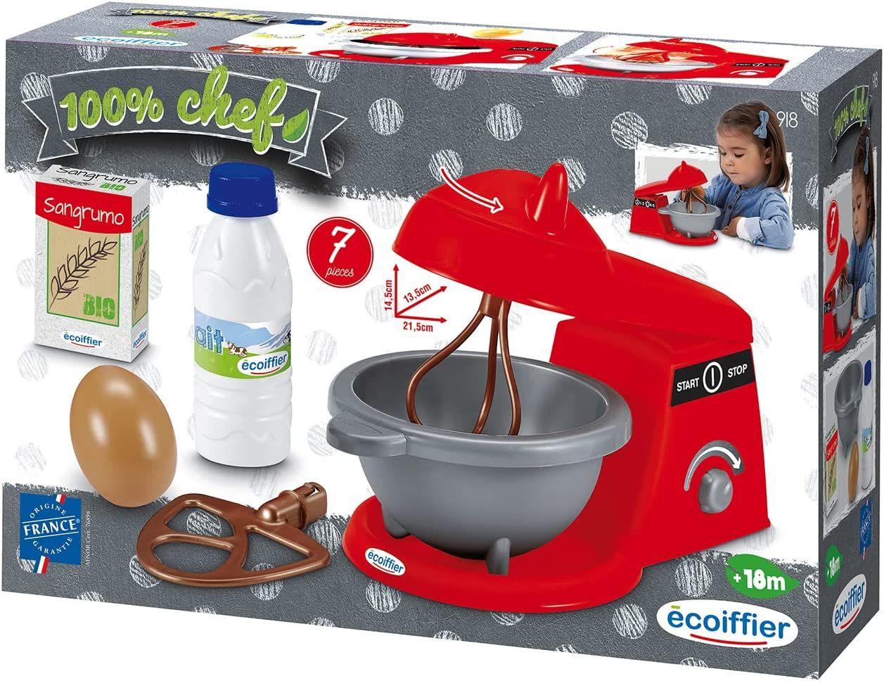 Детска играчка Ecoiffier - Миксер | Отлична цена | Ozone.bg