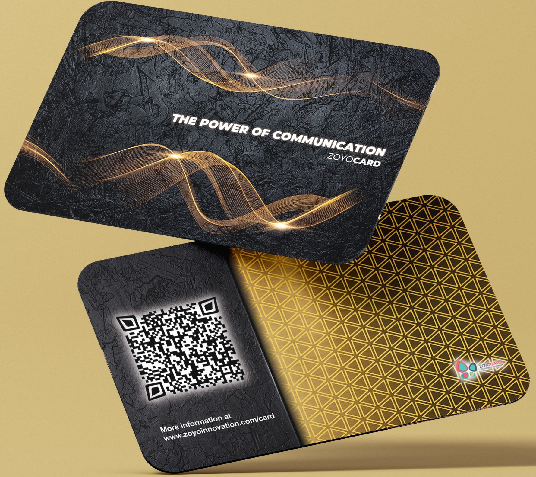 Дигитална визитна картичка ZoYo Card, Gold (нарушена опаковка) Ozone.bg