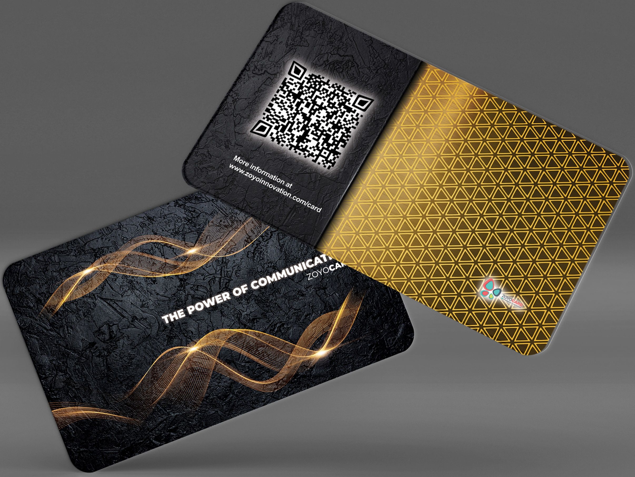 Дигитална визитна картичка ZoYo Card, Gold (нарушена опаковка) Ozone.bg