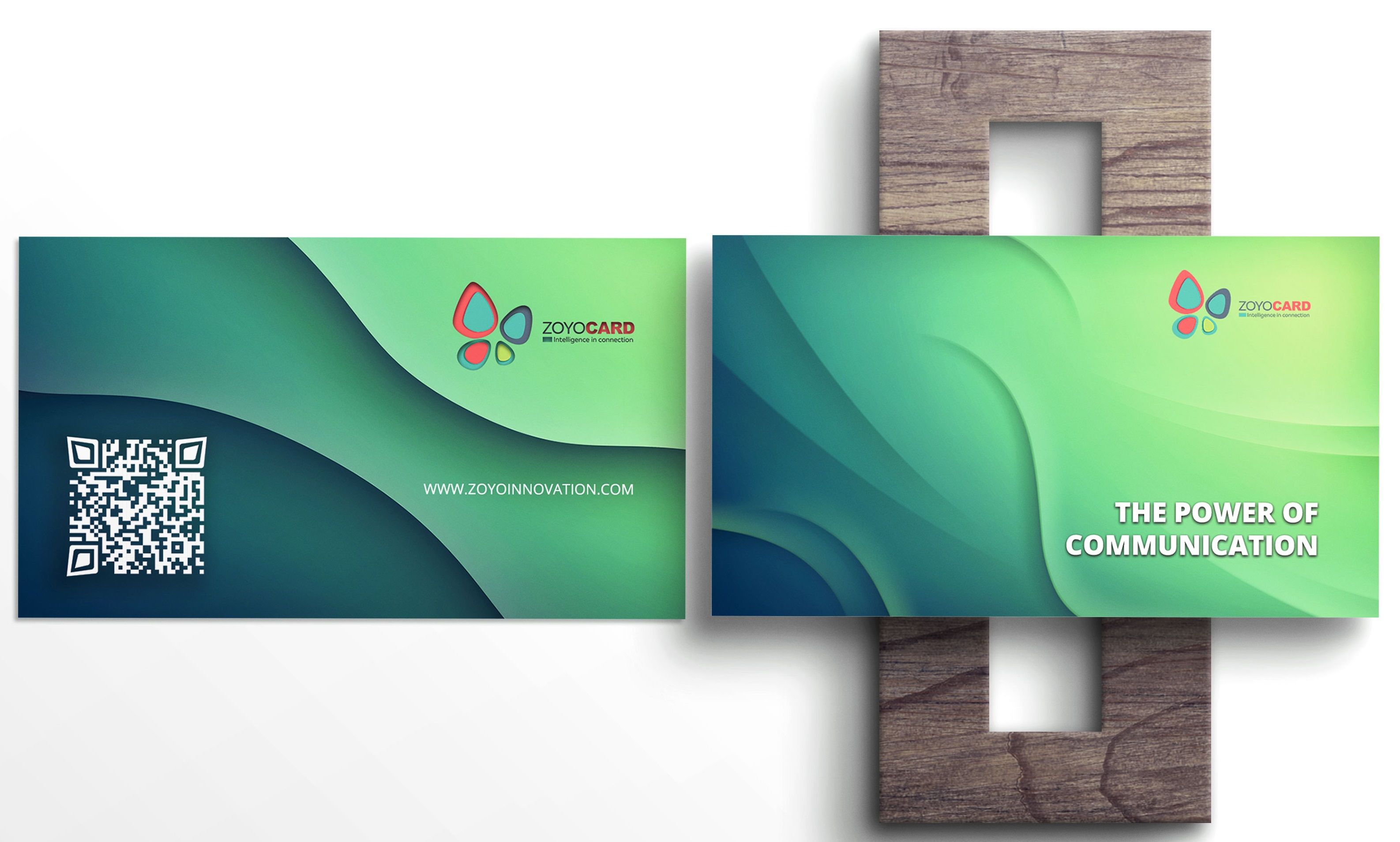 Дигитална визитна картичка ZoYo Card Petroleum Ozone.bg