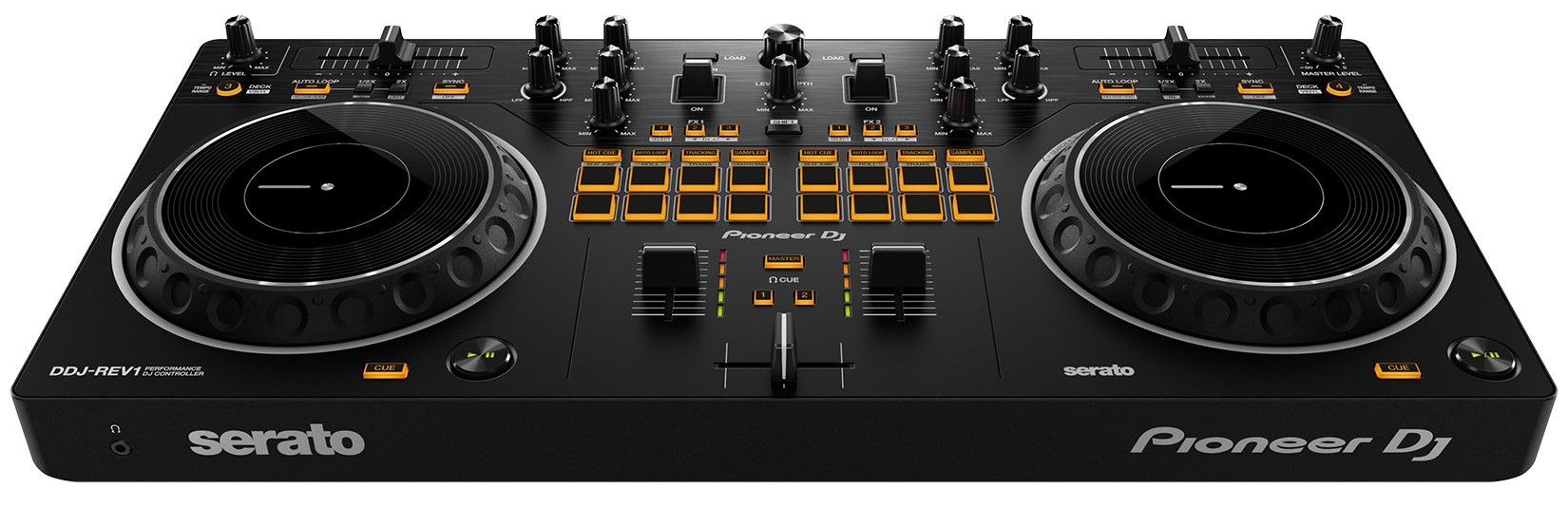 DJ контролер Pioneer DJ DDJREV1, черен Ozone.bg