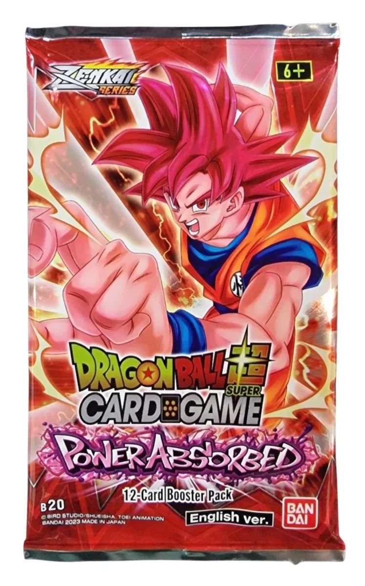 Dragon Ball Super - Booster de 12 Cartes B20 : Power Absorbed - Version Française