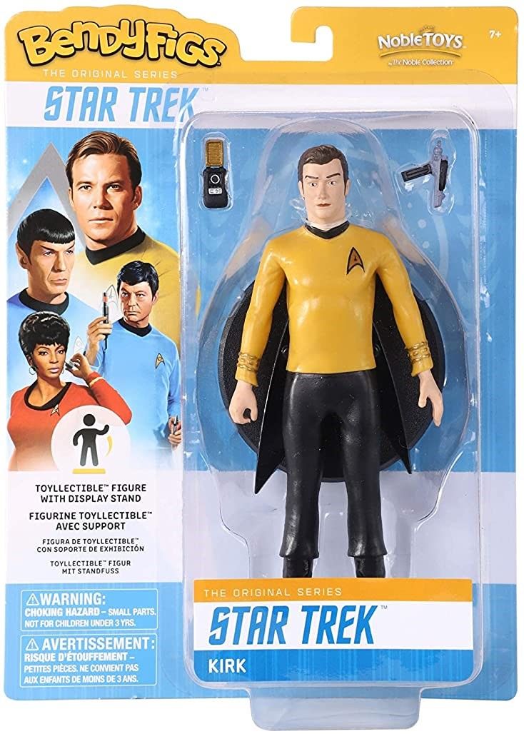 Regalo Trekki Figura Flexible Kirk De Star Trek - Noble Collection Regalo Trekki Figura Flexible Kirk De Star Trek - Noble Collection