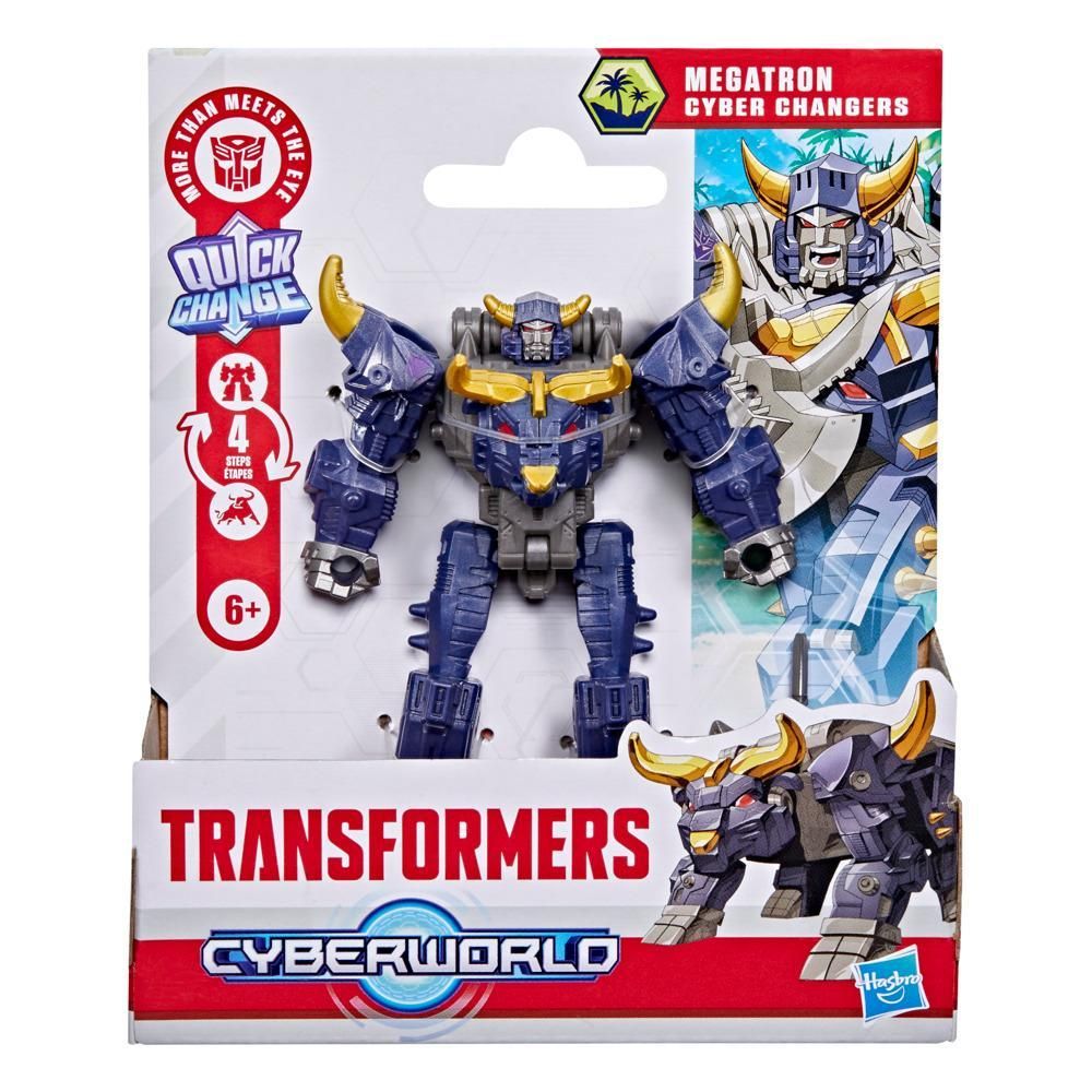 Екшън фигура Hasbro Transformers Cyberworld - Megatron Cyber Changers ...