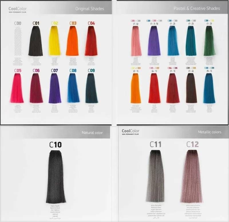 Erayba CoolColor Пигмент за коса, C10 Liquorice Black, 100 ml | Ozone.bg