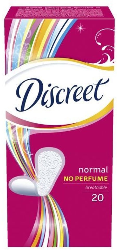 Ежедневни превръзки Discreet - Normal, 20 броя | Добра цена | Ozone.bg