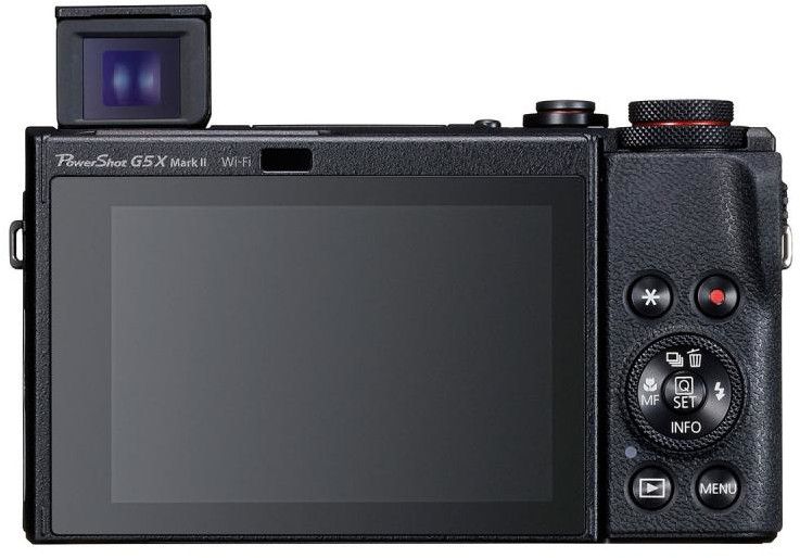 Компактен фотоапарат Canon - PowerShot G5 X Mark II, 20 MPx, черен ...